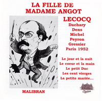 La Fille de Madame Angot - Charles Lecocq
