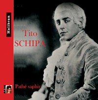 Tito Schipa : Pathe-Saphir 