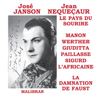 Jose Janson - Jean Nequecaur -Tenor